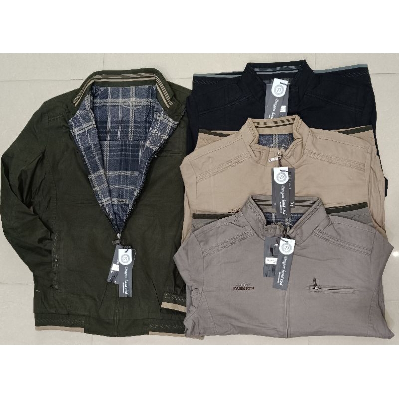 Jaket Hongkong Katun Tuil DHT