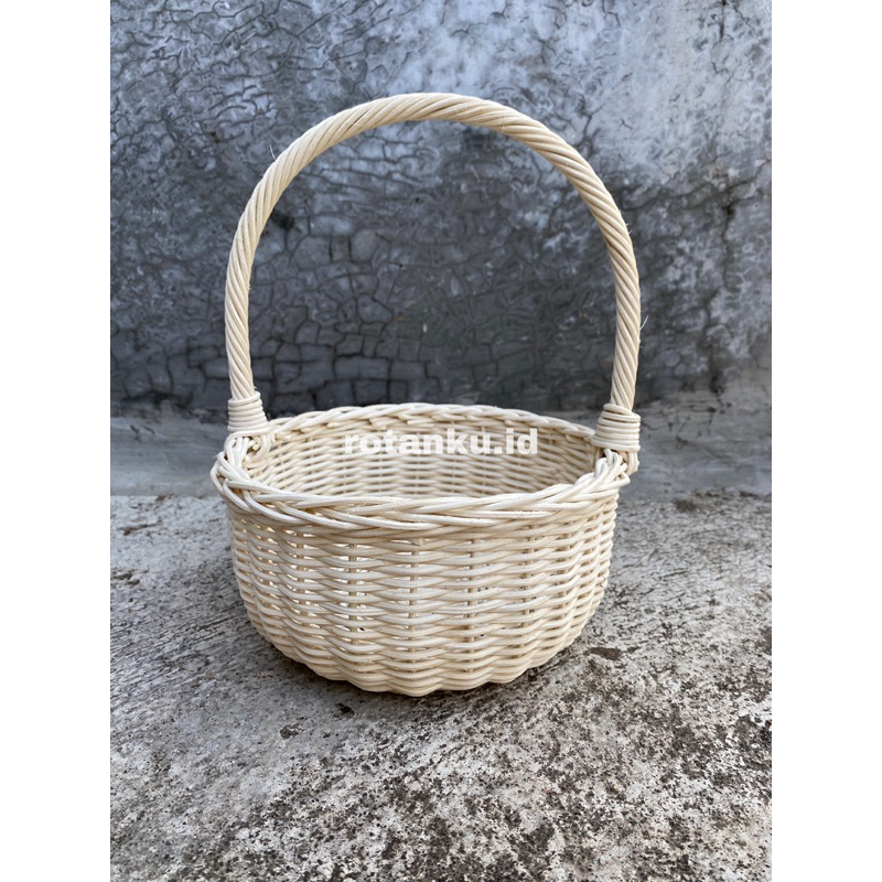 PARCEL ROTAN MINI HAMPERS SESERAHAN DALEMAN KERUDUNG MUKENA TERMURAH