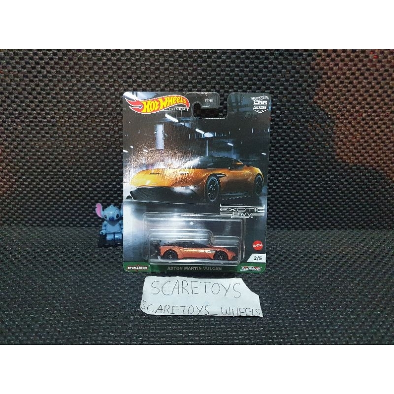 Hot wheels Aston Martin vulcan orange exotic envy premium car culture