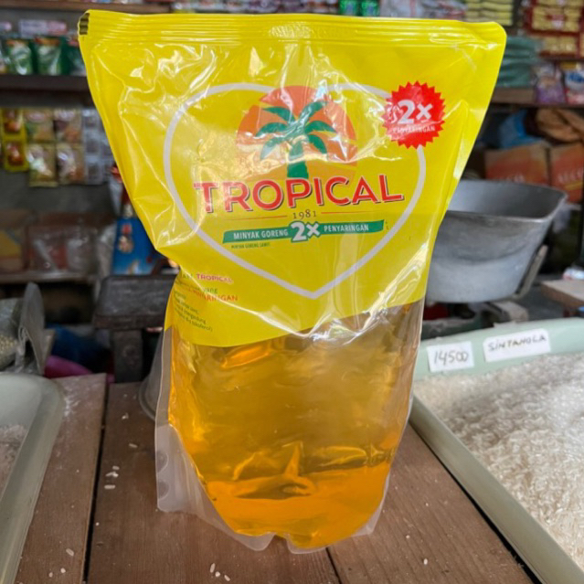 

minyak goreng merek tropical 2 liter