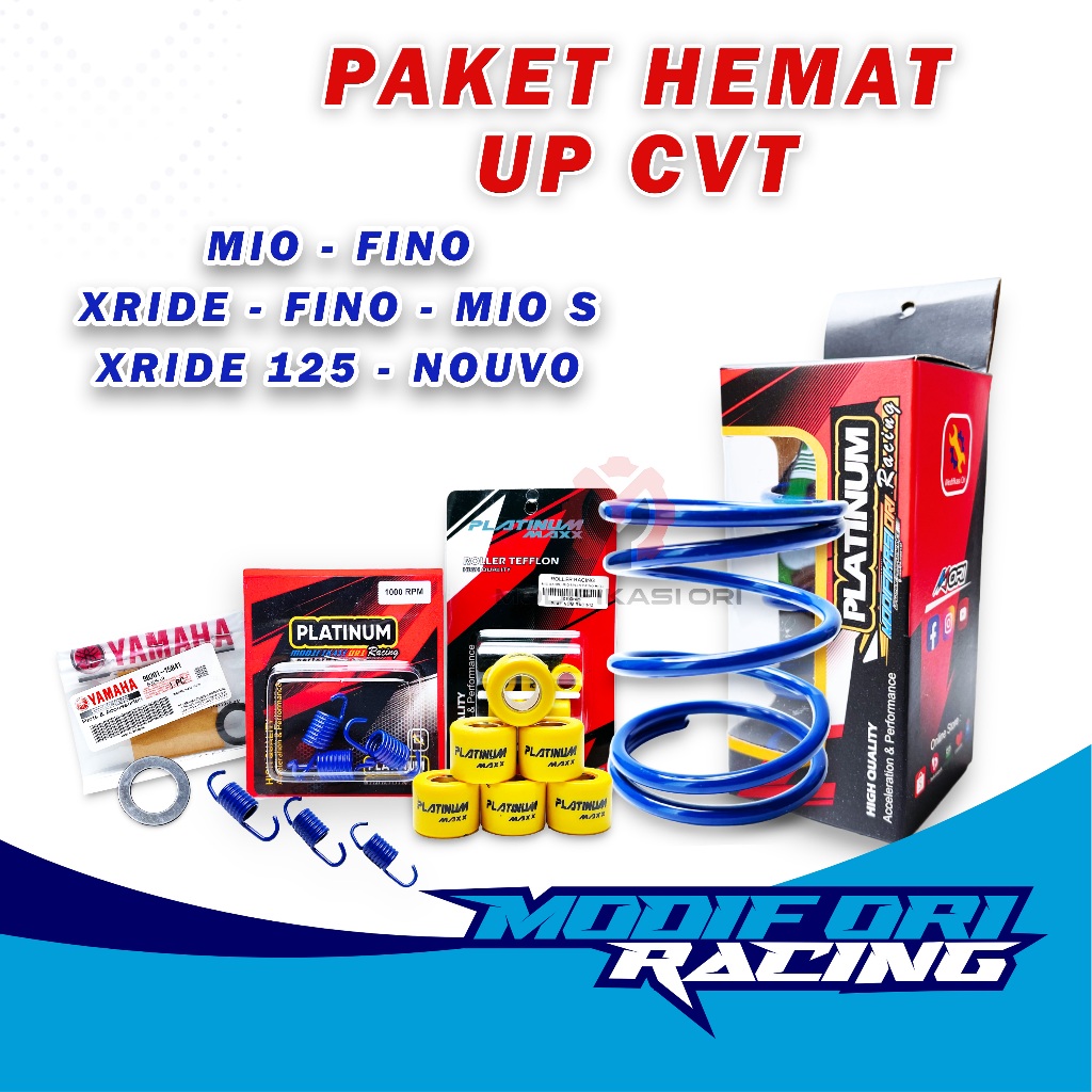 KIRIAN MIO Paket Upgrade CVT yamaha Mio m3 mio GT Mio J PAKET HEMAT Upgarde CVt Modifikasi Ori