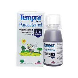 TEMPRA SYRUP 30 ML- 60 ML - 100 ML/ TEMPRA FORTE SYR 30 ML - 60 ML ( ANGGUR/ JERUK/ STRAWBERRY )