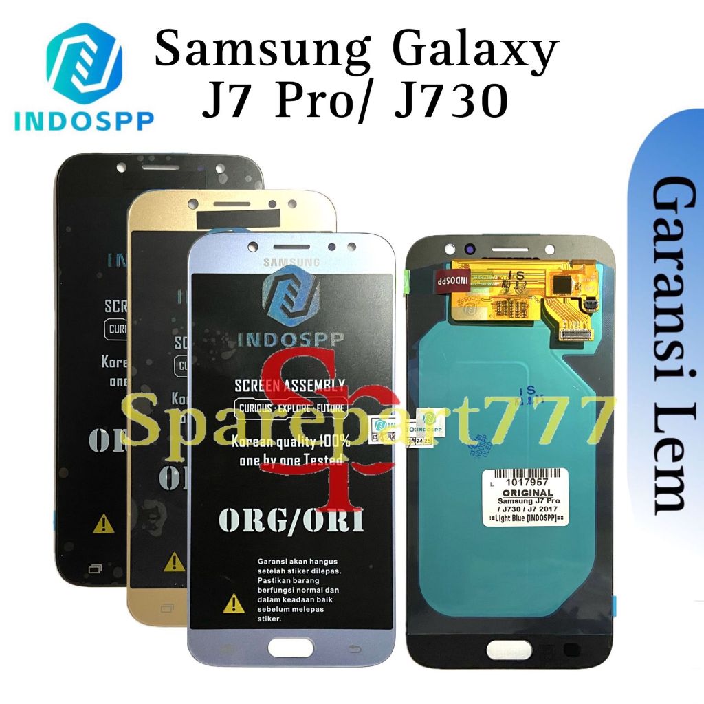 ORIGINAL INDOSPP - LCD Touchscreen Fullset Samsung Galaxy J7 Pro / J730 / SM-J730G / SM-J730GM - GAR