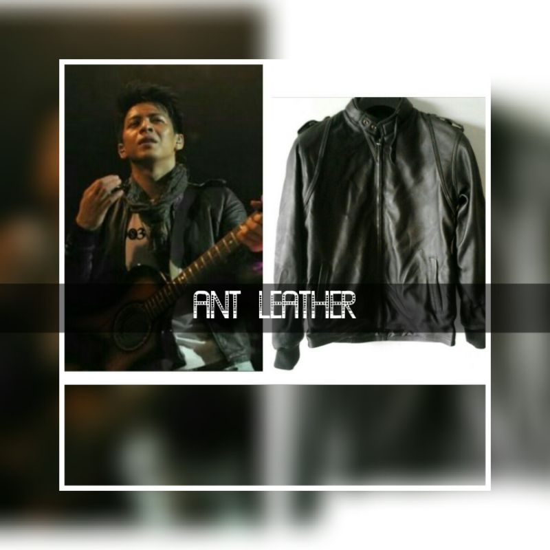 Jaket kulit ariel noah