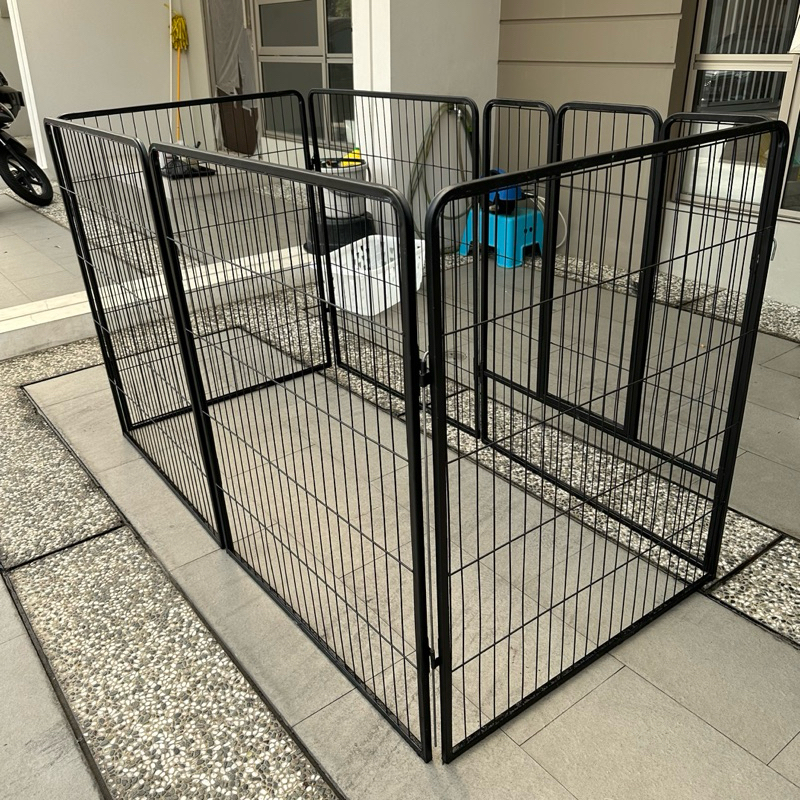 PRELOVED PAGAR BESI UNTUK ANJING KUCING