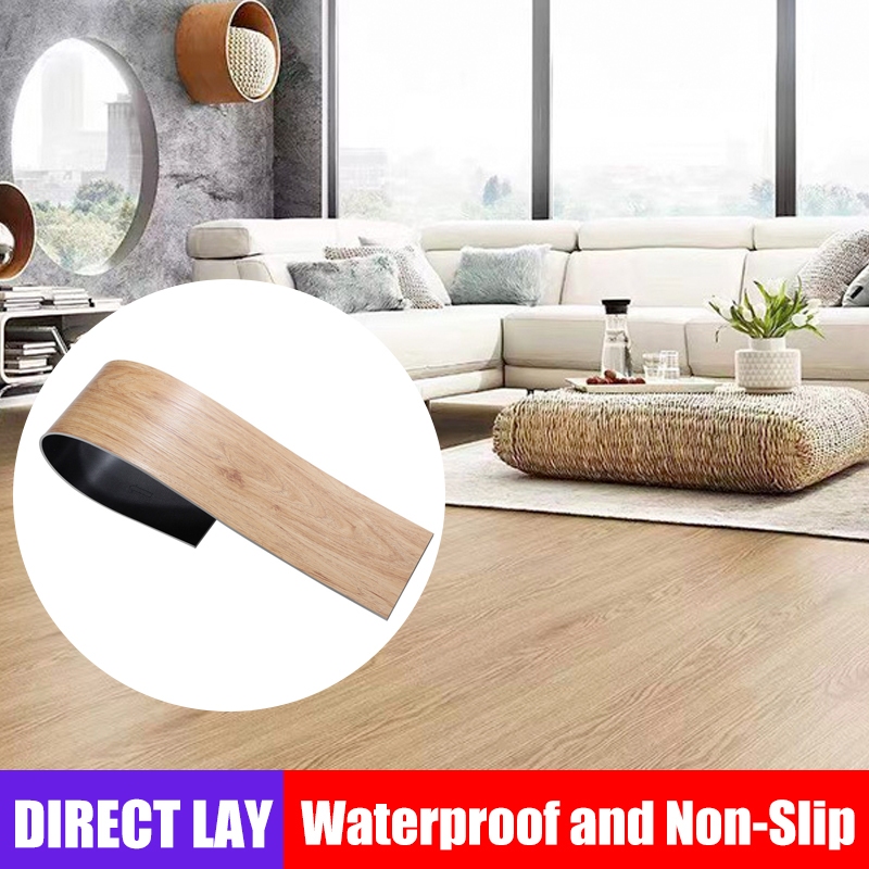 Stiker Lantai Keramik Vynil Lantai Kayu Karpet Lantai Meteran