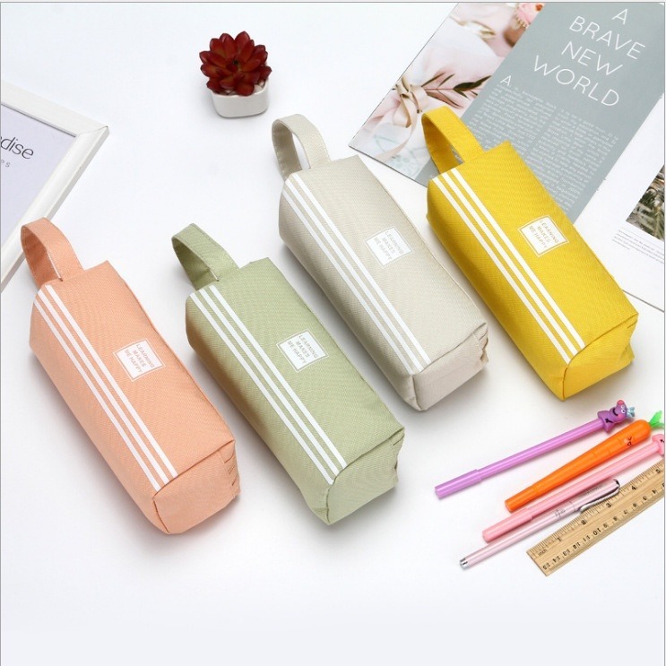 

Kotak Pensil Dan Stationery Dual Zipper / Dompet Pensil 2 Pouch