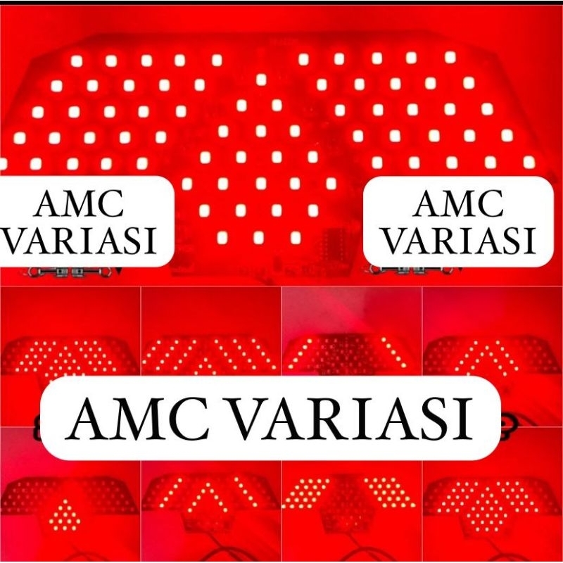 Lampu Stop Running LED Vario 125 Vario 150 new 8 mode sesuai video Lampu LED belakang Vario 125 Vari