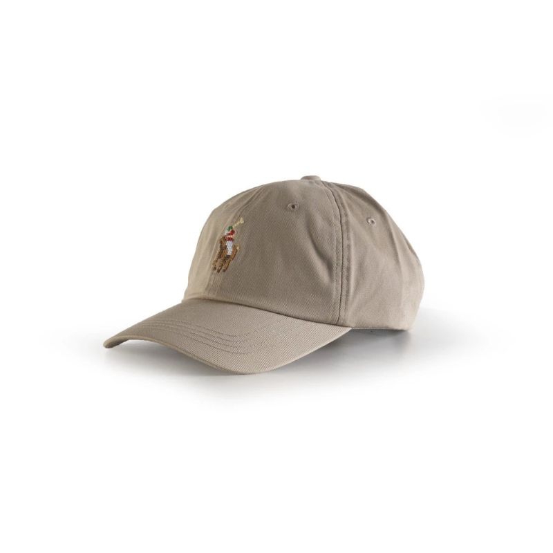 cream cap polo || topi polo cream nintendo