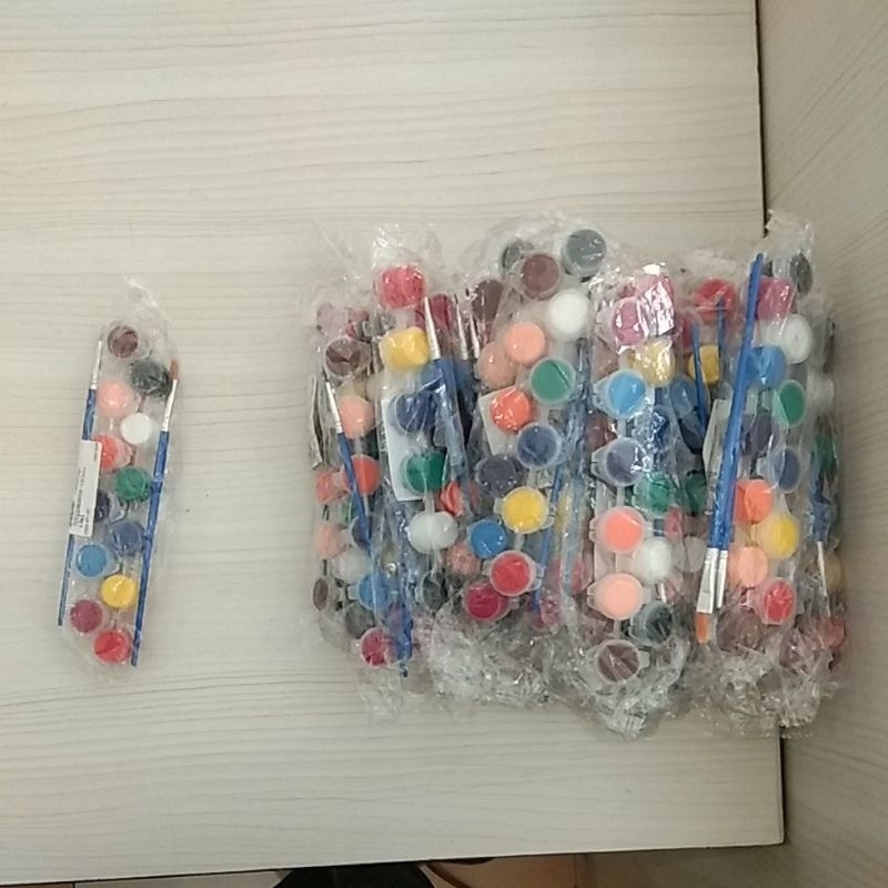 

Color Painting Set Cat Air Alat Lukis 12 Warna 3ml / COLOR PAINTING 12 WARNA 3ml