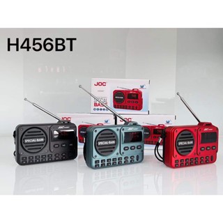 Speaker Portable Radio FM USB Radio with Bluetooth JOC H456BT Antenna, AUX Input &amp; USB Disk &amp; TF Card MP3 Player PROMO TERBARU