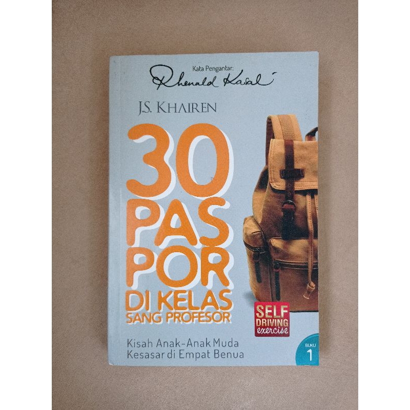Buku 30 Paspor di Kelas Rhenald Kasali