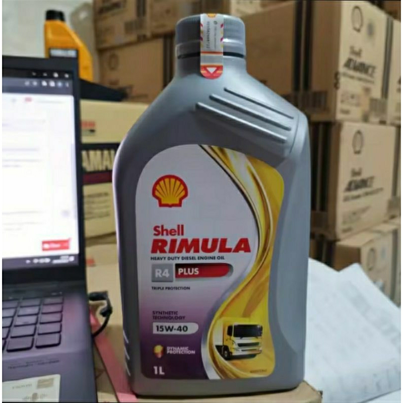 Oli Shell Rimula R4 Plus 1 liter