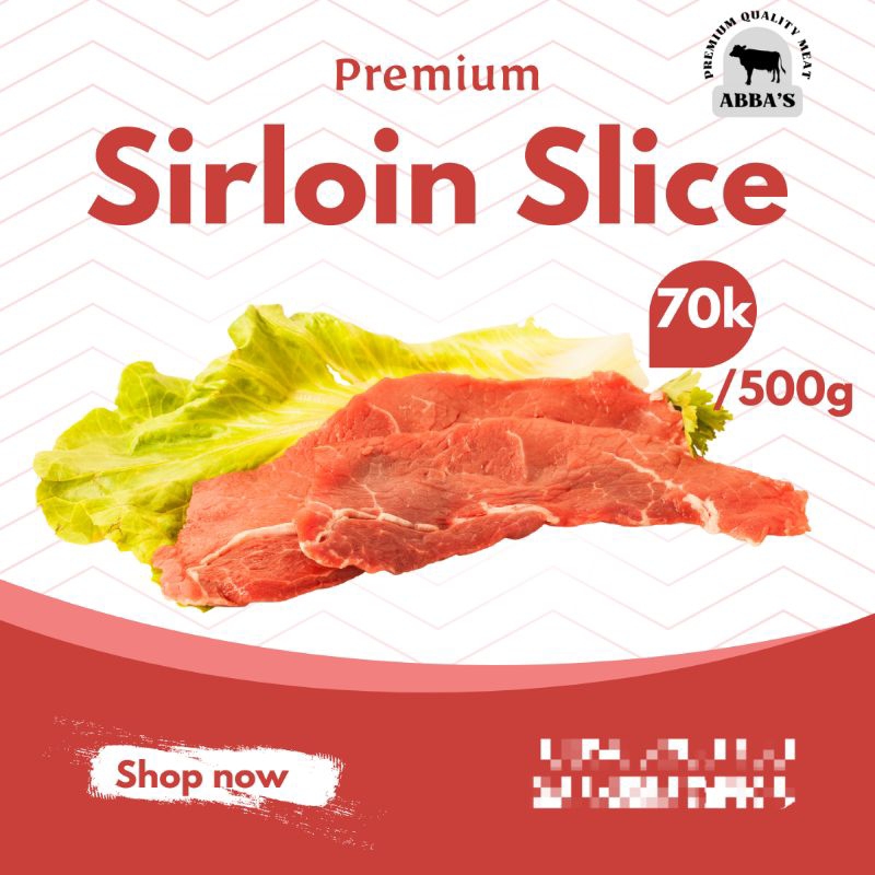 

SIRLOIN_SLICE, 500g