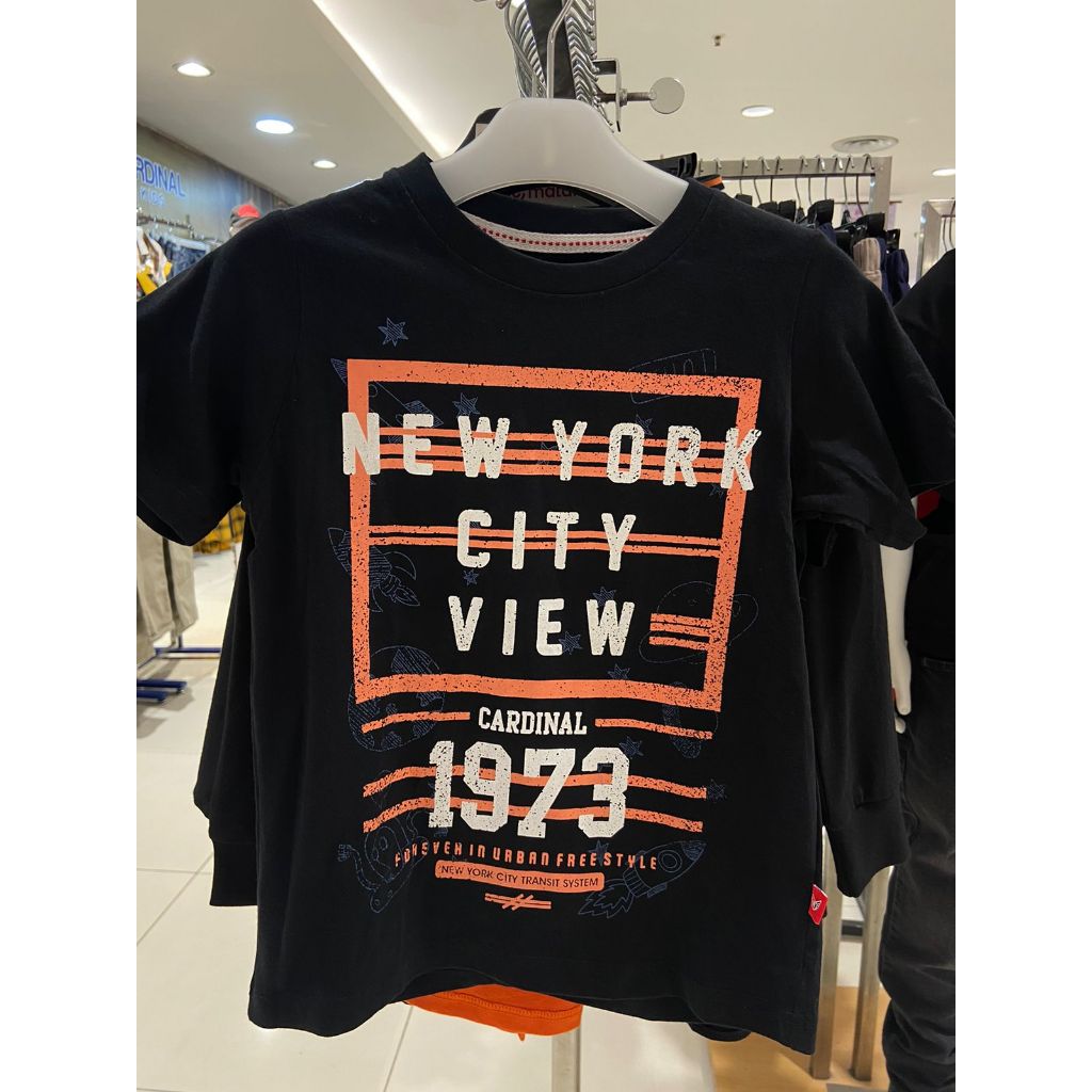 CARDINAL Kids Baju Anak Laki - Laki Tshirt Lengan Pendek