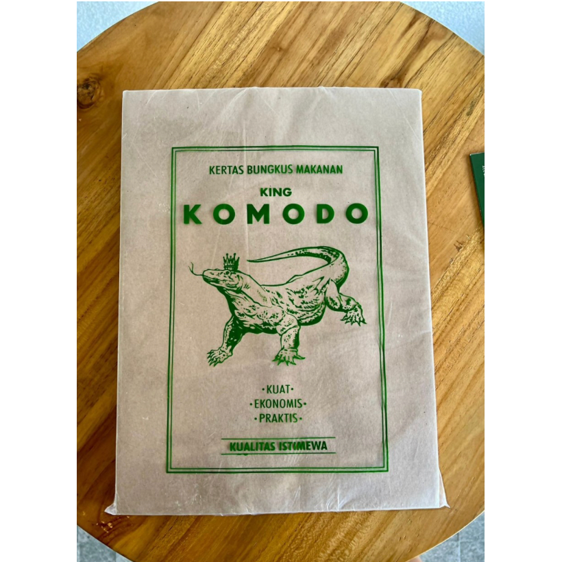 

Kertas Bungkus Coklat King Komodo