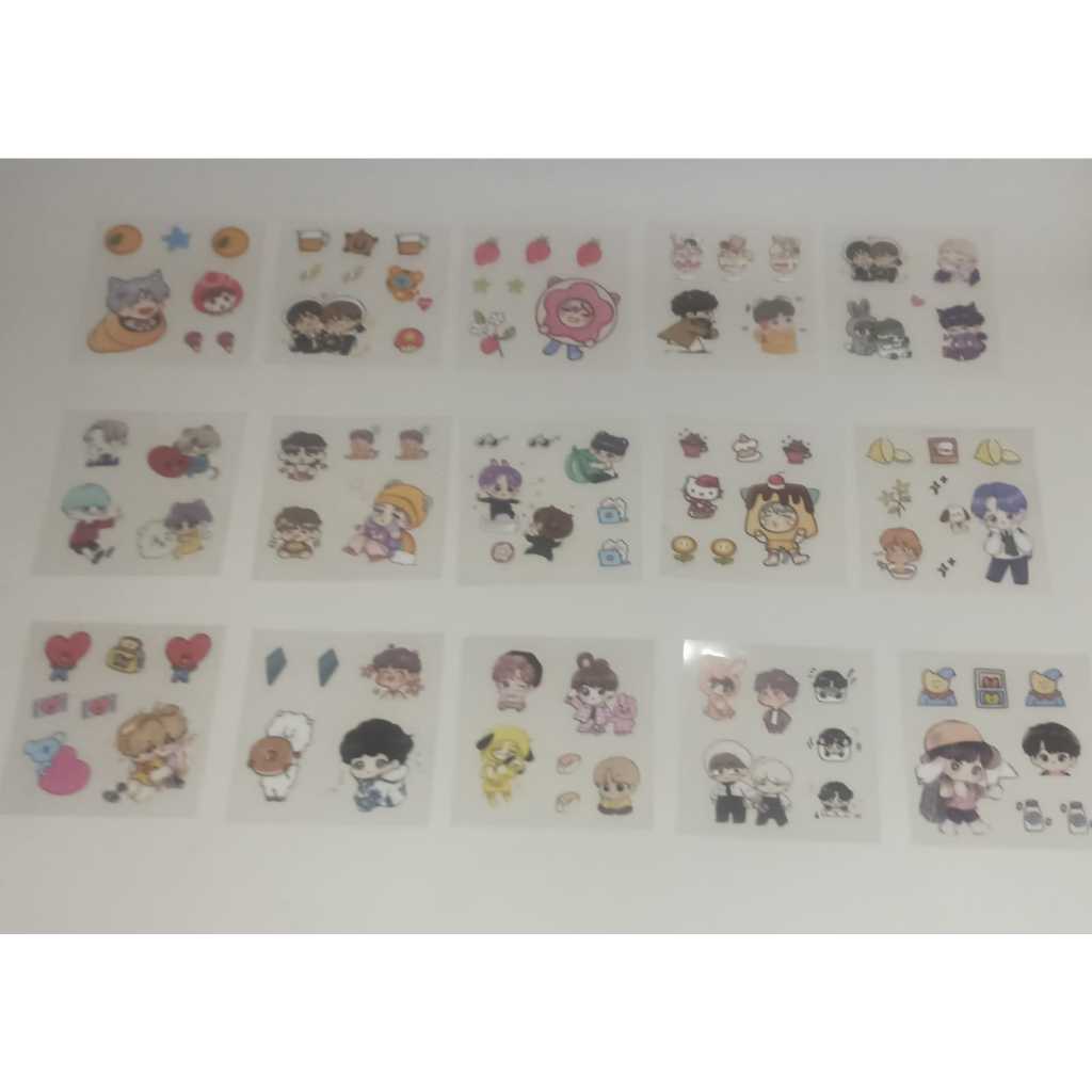 

stiker karakter korea