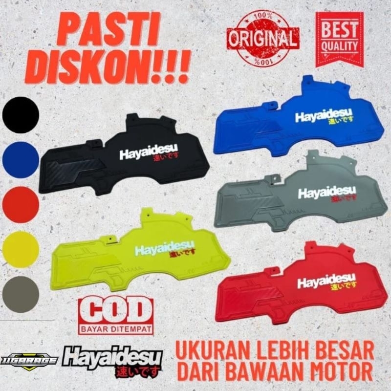 Hayaidesu Mudflap Honda Vario 110 Techno Aksesoris Variasi Penahan Lumpur