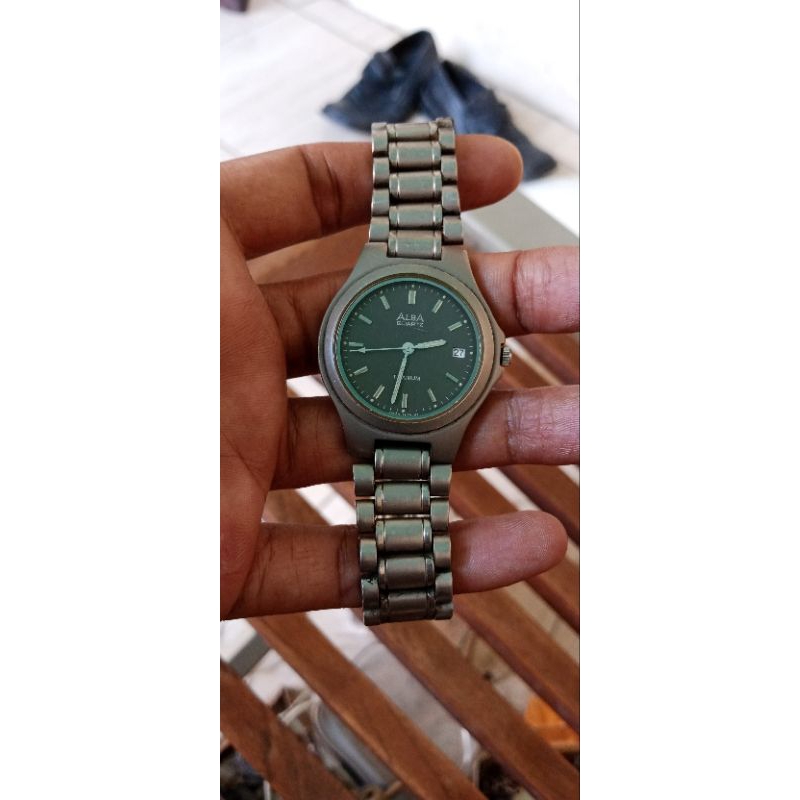 Jam Tangan Alba Titanium