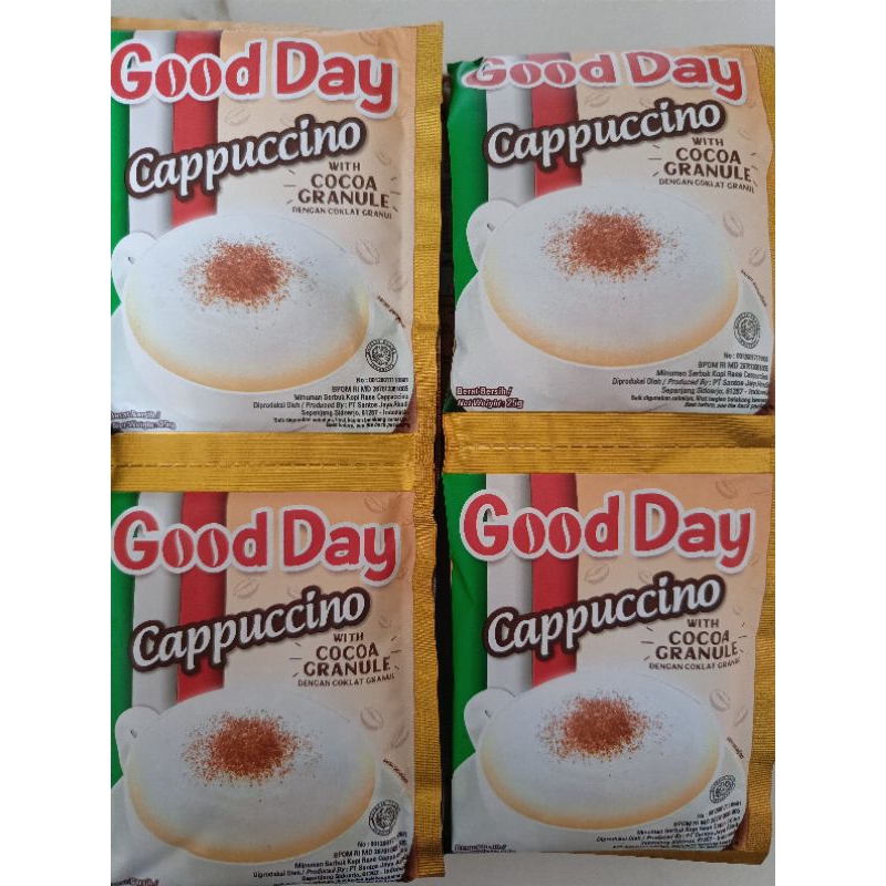 

GOOD DAY CAPPYCCINO WITH COCOA GRANULE 25GR