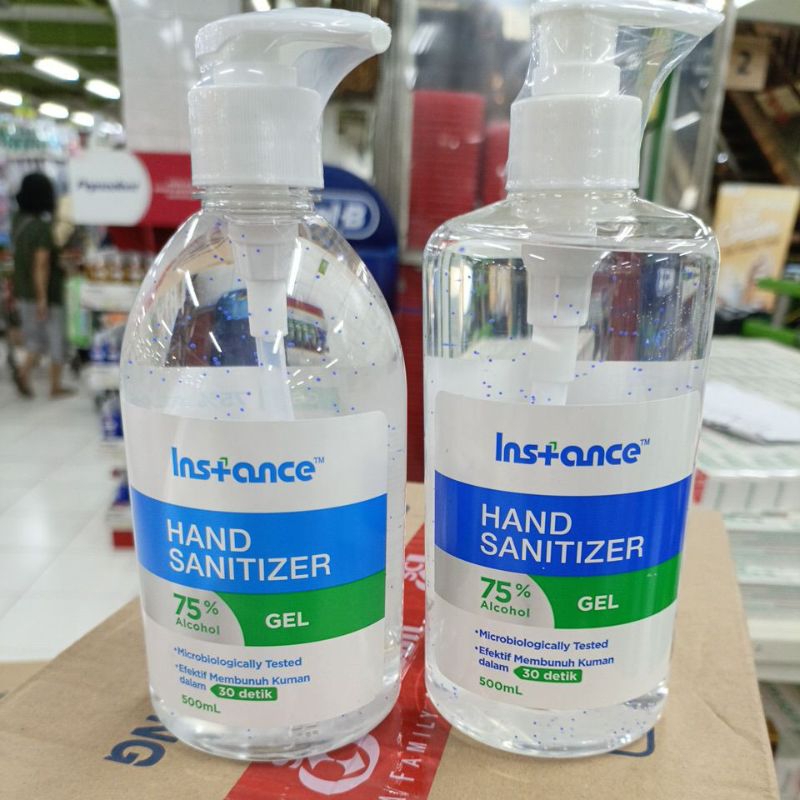 instance hand sanitizer gel 500ml