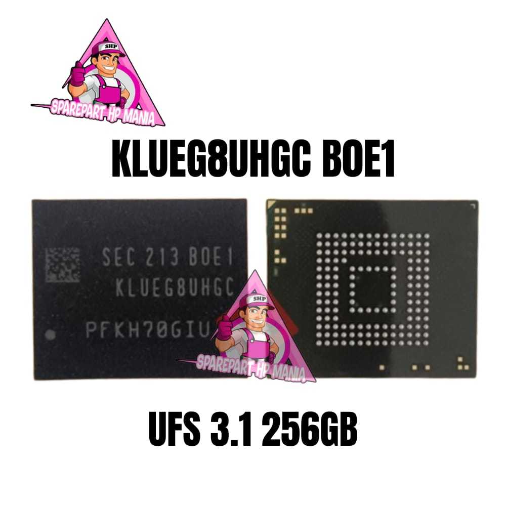 IC UFS KLUEG8UHGC 256GB ORIGINAL NEW UFS 3.1 256 GB