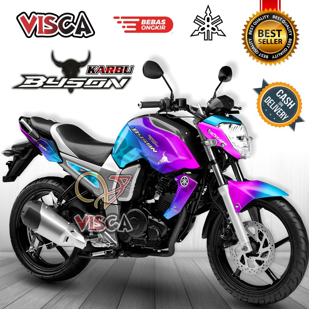Decal Byson Karbu Decal Byson Full Body Stiker Byson Karbu Full Body Decal Hologram Byson Karbu BUNG