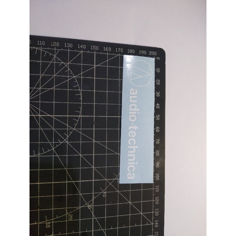 

cutting stiker audio technica