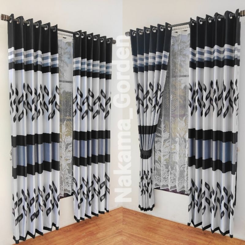 GORDEN PINTU JENDELA PREMIUM HORDENG MINIMALIS READY COKLAT ABU HITAM MERAH UNGU