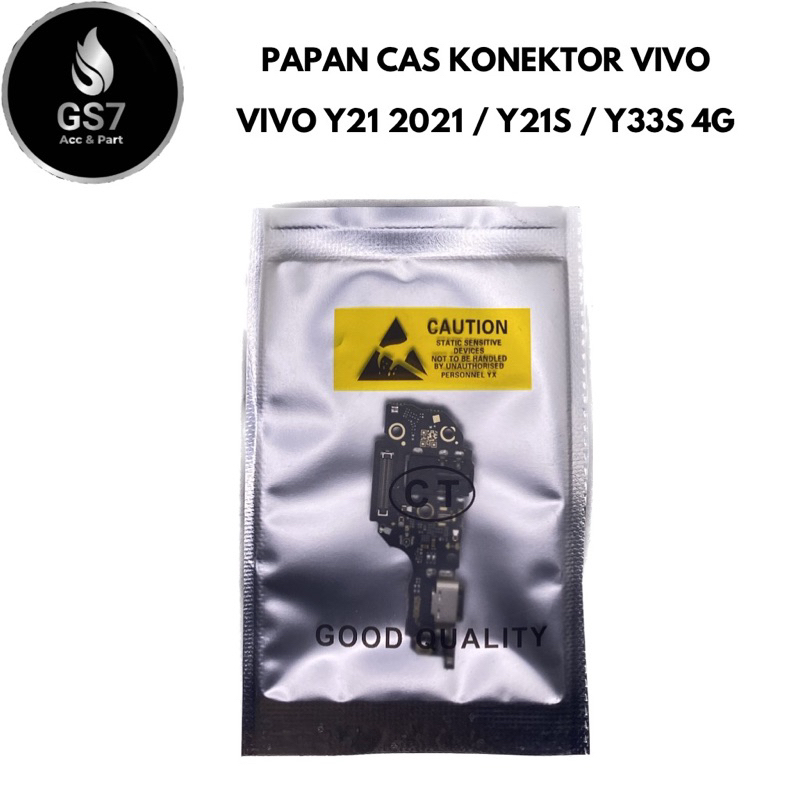 PAPAN CAS KONEKTOR VIVO Y21 2021 / Y21S / Y33S 4G ORIGINAL