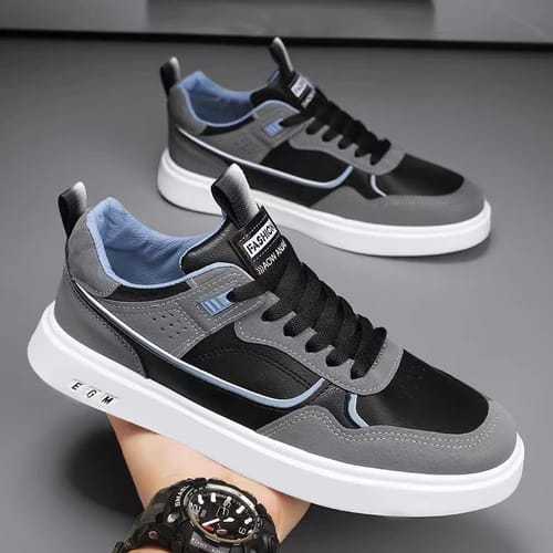 Sepatu Kasual Pria Dewasa Trend 2023 Sneakers Putih Free Kaos Kaki