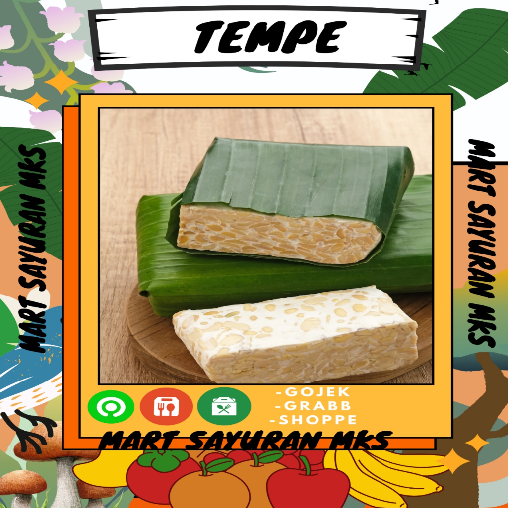 

Tempe daun pisang/Mart Makassar