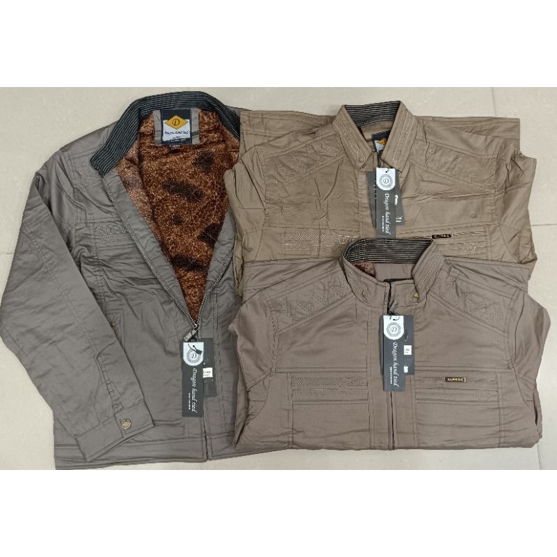 Jaket Hongkong Bulu Katun DHT