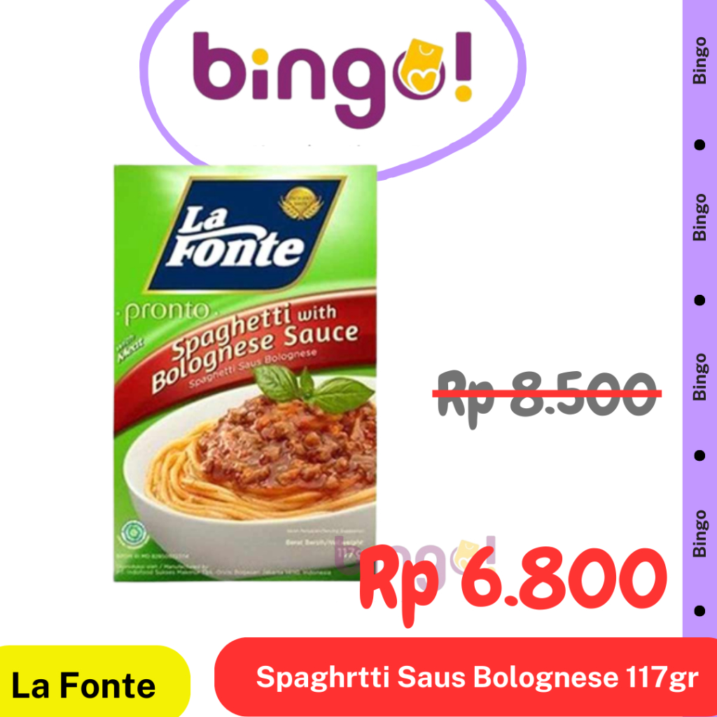 

La Fonte Pronto 117 gr