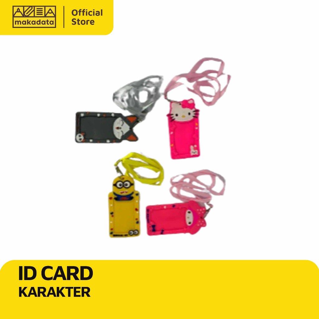

NAME TAG / ID CARD ANAK MOTIF KARAKTER LUCU