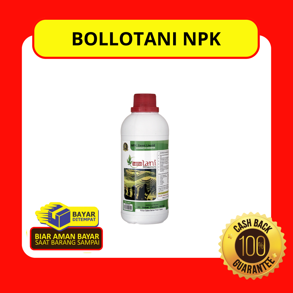 Orriginal Bollotani NPK Organik Pupuk Cair