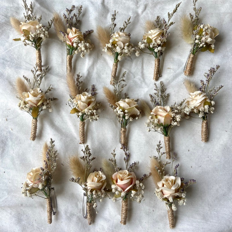 boutonniere wedding boutonniere jas boutonniere vintage boutonniere coklat pin jas
