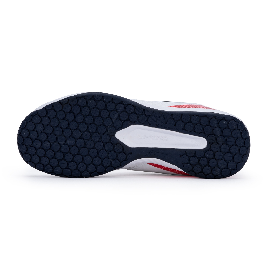 Li-Ning Badminton Shoes Ultra Force AYTS095-3 White Navy/ Red