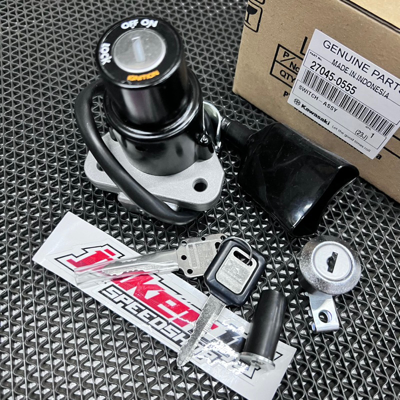 KUNCI KONTAK SET NINJA RR NEW ORIGINAL KAWASAKI 27045-0555