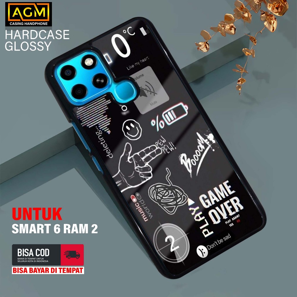 Case Infinix Smart 6 Ram 2 [Aest9] Casing infinix - Case Hp infinix Smart 6 Ram 2 Smart 6 Ram 3 Smar