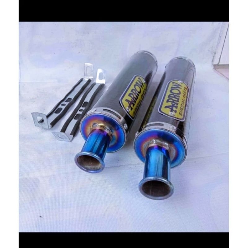 SLINSER KNALPOT RACING ARROW NINJA R RR S SS FIZ-R SATRIA RX-KING