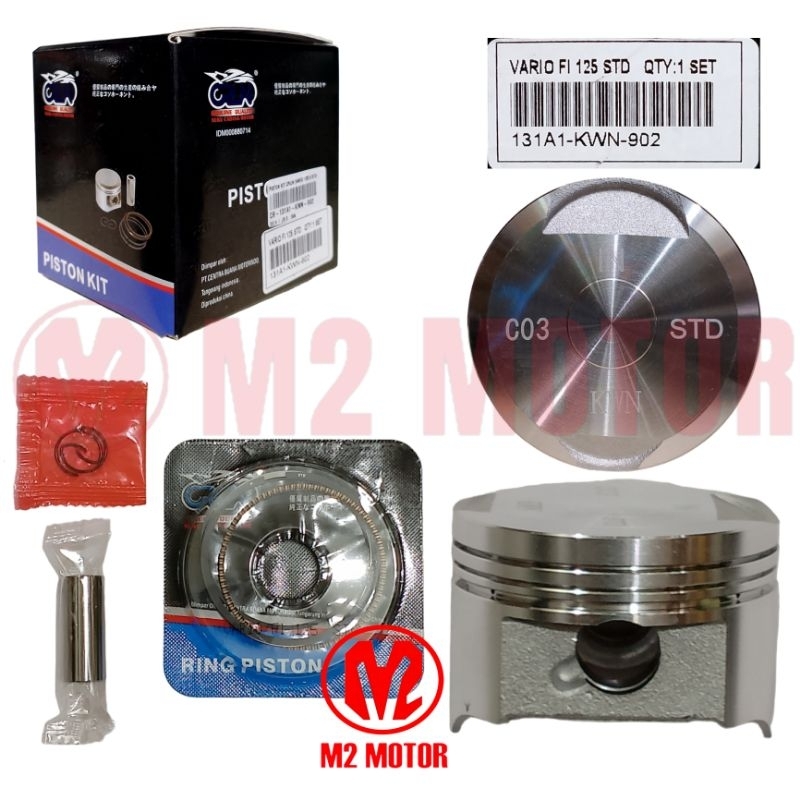 PISTON KIT VARIO 125 CRUN