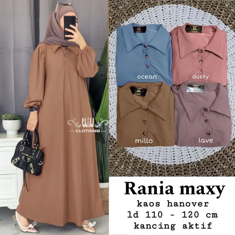 RANIA MAXY DRESS BEST SELLER SUPER MURAH