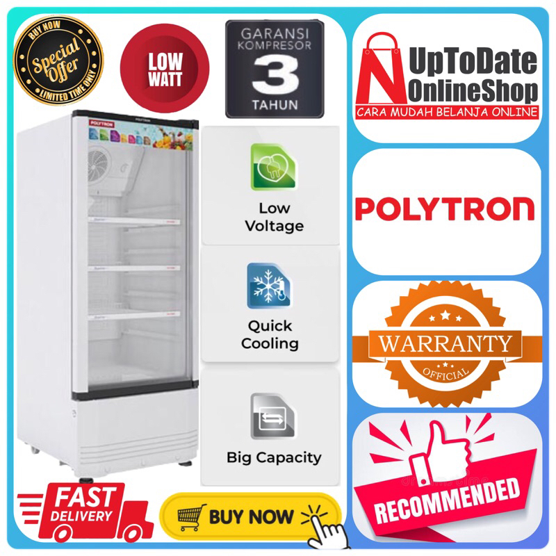 SHOWCASE POLYTRON SCN-140 SCN140 SCN 140 SUPER LOW WATT 190L ANTI FROGGING POLYTRON SHOWCASE