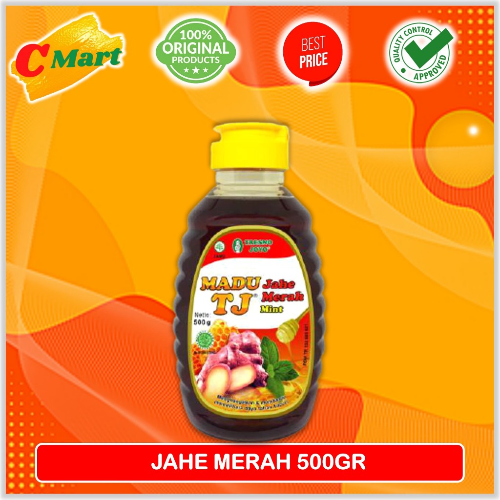 

Madu TJ Jahe Merah Mint 500gr / TJ Madu Menghangatkan & Menjaga Daya Tahan Tubuh / CMart
