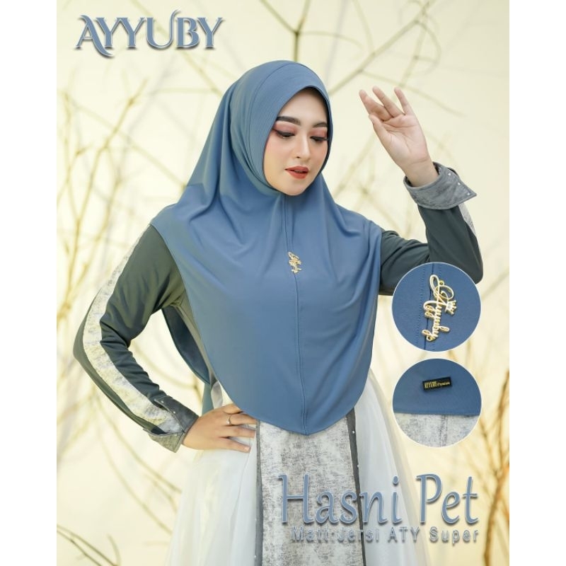 BERGO HASNI PET BAHAM JERSEY ATY SUPER ORI AYYUBY