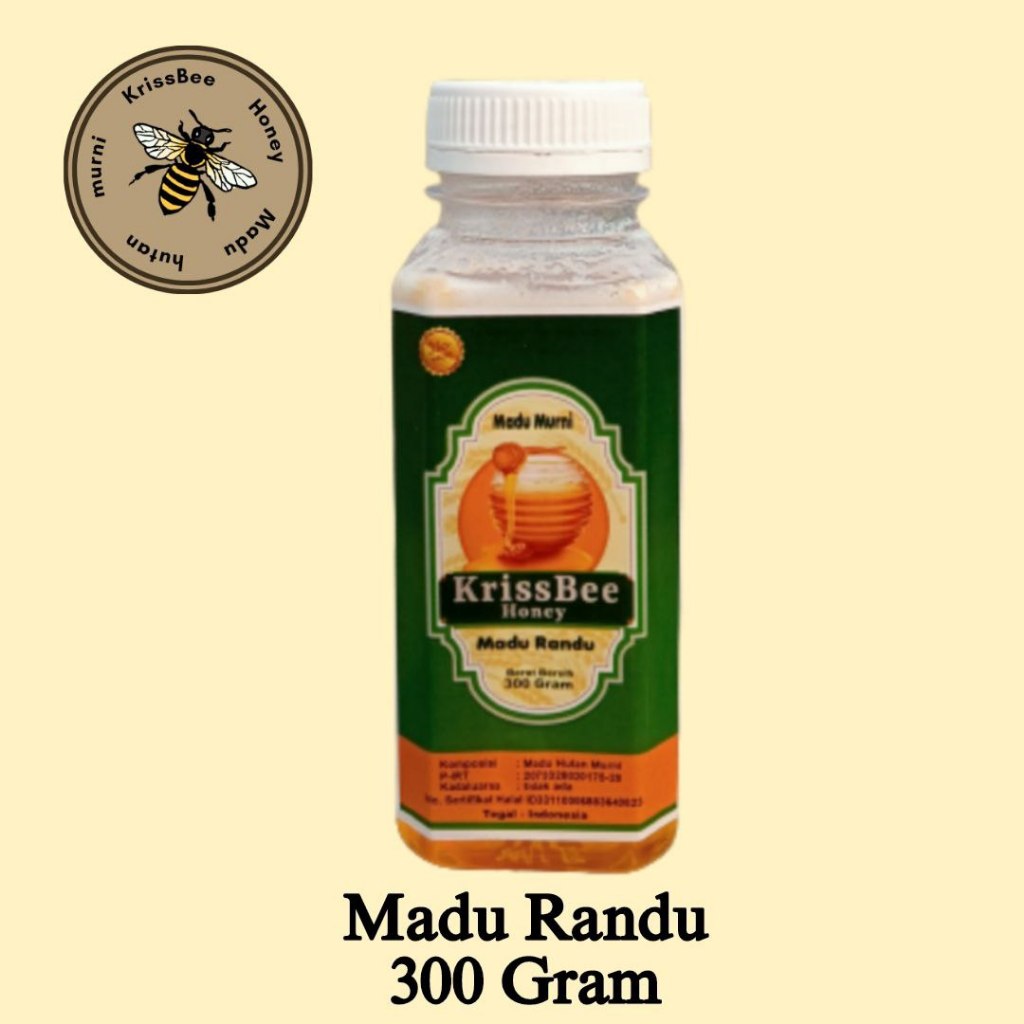 

KrissBee Honey Madu Murni Randu 300gram