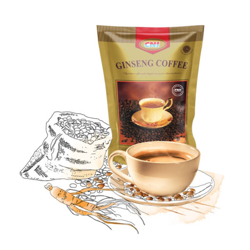 

Official CNI KOPI Ginseng isi @20 Sachet x 25gr Original Product