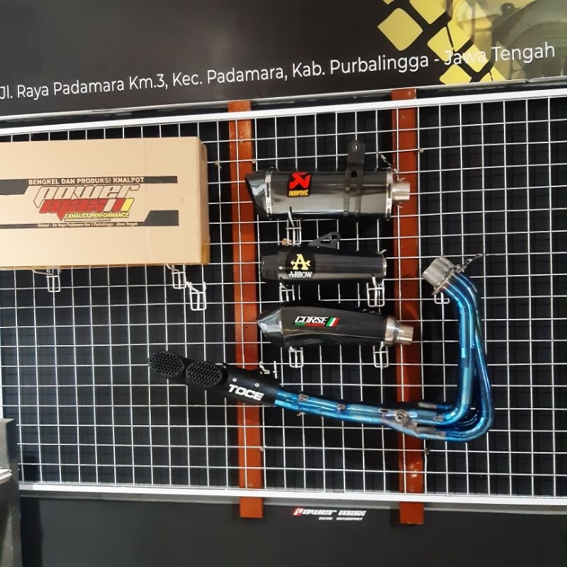 knalpot racinToce zx25r/zx25rr,fullsystem Pnp tinggal pasang