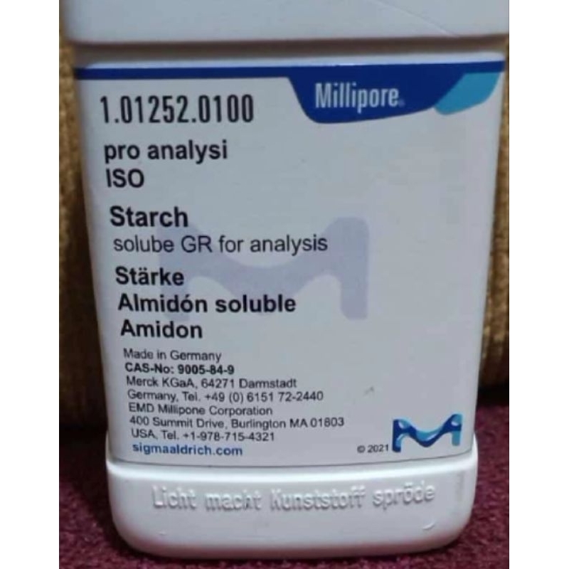 STARCH SOLUBLE GR FOR ANALYSIS ISO